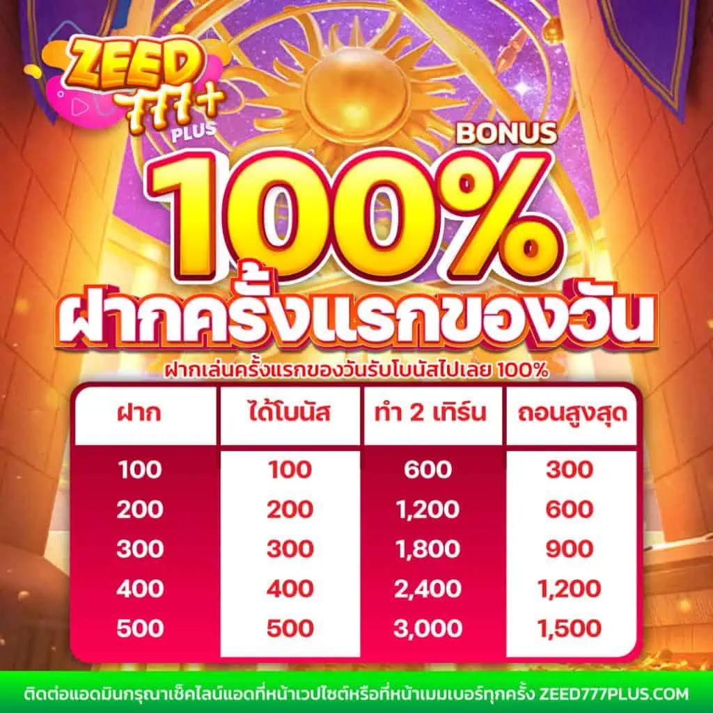 โค้ดเครดิตฟรี 100 รับโบนัสสุดคุ้มพร้อมเทคนิคเล่นได้เงินจริง